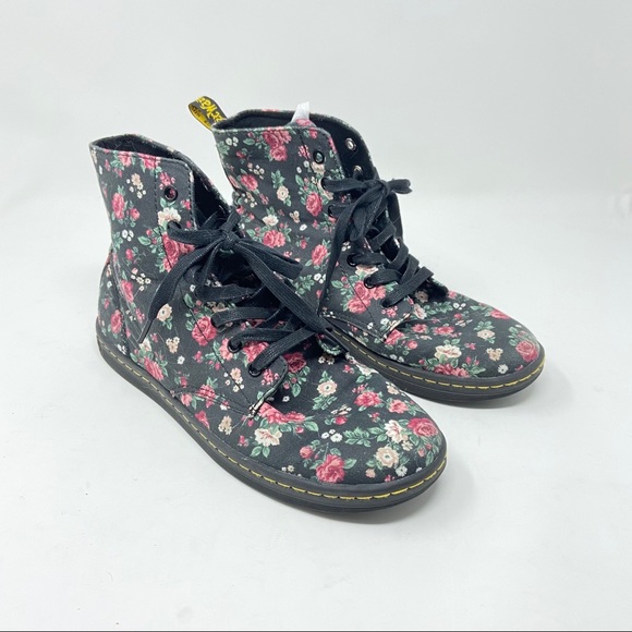 dr martens hackney floral